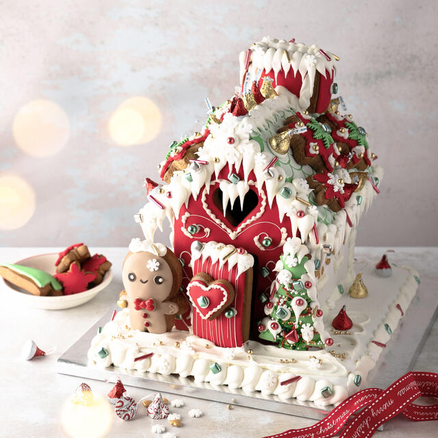 Large Gingerbread House